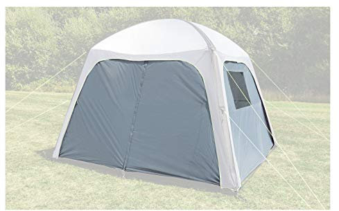 Berger Seitenwand-Set für Pavillon Gazebo Air 4er-Set grün│ Seitenteile mit Fenster und Tür für Partyzelt Pavillon 3x3 m zum Camping │ als Windschutz, Sichtschutz und gegen Sonne