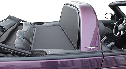 Aperta Filet Coupe-Vent Compatible avec Chrysler PT Cruiser PT Noir Filet Anti-remous 100% sur Mesure OEM Qualité Windschott fabriqué aux Pays-Bas