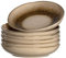 LEONARDO HOME 018536 MATERA 6er Set Teller, Keramik, Beige