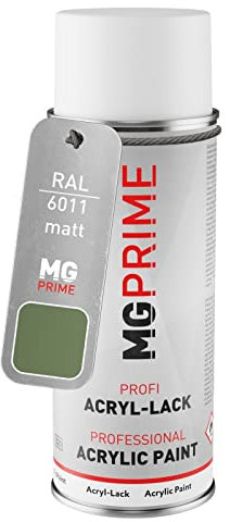 MG PRIME RAL 6011 Resedagrün/Reseda green Spraydose 400 ml matt schnelltrocknend