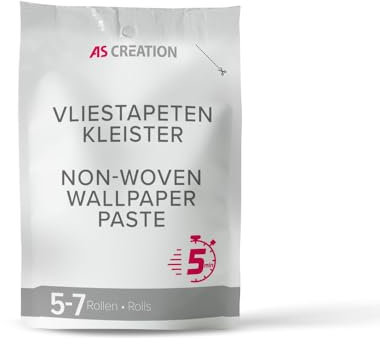A.S. Création colla per carta da parati TNT - colla robusta per circa 5-7 rotoli - colla per carta da parati abbondante e senza macchie per carta da parati in TNT - 1 x 200g