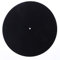 hetuioiyster Feutre Platine Platine Tapis LP Slip Mat Audiophile 3mm D'épaisseur pour LP Disque Vinyle Plateau Pad Noir