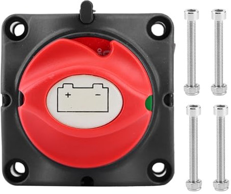 12V 600A Interrupteur De Déconnexion Batterie Abs Remplacement L'Interrupteur Marine pourRv Yacht Coupe Circuit 400A