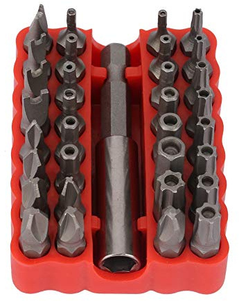 33 in 1 Hohl Schraubendreher Bit Set, Schraubendreher Werkzeug Set, Sechskant Kreuz Stern Schrauben Bits, Verlängerungsstange Mit Sechskant und Torx, Spezielle Chargenladebohrerform