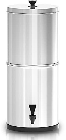 Système de filtration d'eau par gravité - Seau de filtre à eau pour la maison, l'extérieur, le camping, la randonnée, la préparation d'urgence, purificateur d'eau par gravité