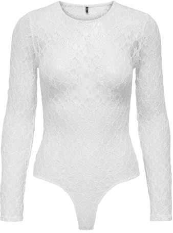 Only Onlsyrene Lace Body Acc, Cloud Dancer, x_s, Molndansare, x_s