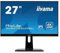 iiyama ProLite XUB2792UHSU-B1 68,4cm (27) IPS LED-Monitor 4K UHD (DVI, HDMI, DisplayPort, 2xUSB3.0) Ultra-Slim-Line, Höhenverstellung, Pivot, schwarz