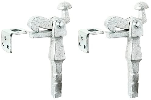 Alberts 410896 Torfeststeller | zum Einbetonieren | Höhe 168 mm | Tiefe 52 mm | 2er Set