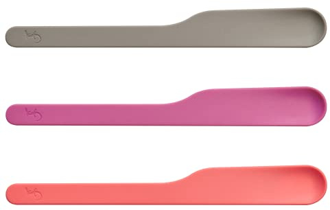 Lurch 70283 Frühstückslöffel 3er Set Streichmesser/Aufstrichmesser zum Verstreichen von Marmelade, Konfitüre, Schokoladencreme, Butter, Aufstrich und mehr