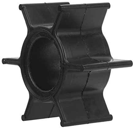Qutboard Wasserpumpen-Laufrad, 6-Blatt-Wasserpumpen-Laufrad 47-161541 345-65021-0 345-65021-0M Ersatz kompatibel mit Tohatsu Außenborder 25/30/35/40 PS