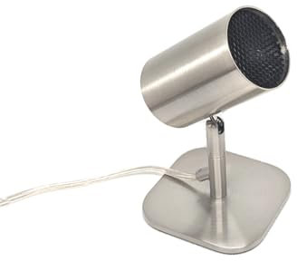 LEDart - Foco de mesa ELYSIUM GU10, 6 W, dim, haz de 12 ° Ra90, lámpara de diseño, efectos luminosos, iluminación de precisión y cuadros (2700 K)