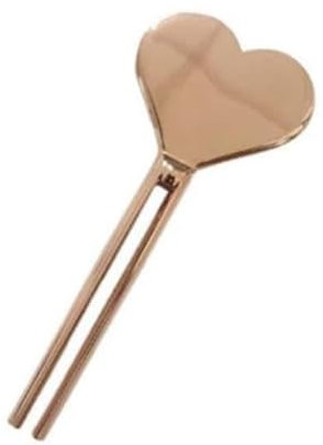 Rose Gold Metal Manual Toothpaste Squeezer,Hand Cream Tube Key Roller Set,Stainless Steel Dispenser Tube Squeezer,Metal Tube Squeezer Rolling Key for Bathroom Cosmetic Daily Living Tube Squeezing Aids