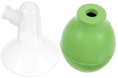 JOINPAYA Collecteur De Lait Maternel Manuel Pour Allaitement Maternel, En Caoutchouc Et Plastique Transparent Vert, Antireflux, Pour Mamans, Usage Domestique