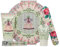 Cath Kidston Manicure Set with Hand Cream 30ml, Cuticle Cream 15ml, Emery Board and Nail Clippers in Tin, Travel Size Hand Care Essentials, Beauty Gift For Her, Cruelty Free and Vegan Friendly