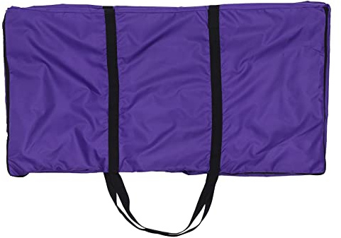 Ancyen Bolsa de almacenamiento para fardos de heno, bolsa de transporte extragrande para pacas de heno, plegable, portátil, para caballos y ganado, con cremallera, resistente al agua