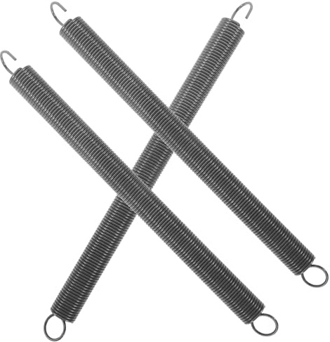 FENICAL 3 Stück Hochleistungsfeder aus Stahl für Bodentreppe Zubehör mit Heavy Duty Funktion und Einfacher Montage in Silber für Dachbodentreppen Ersatzteile