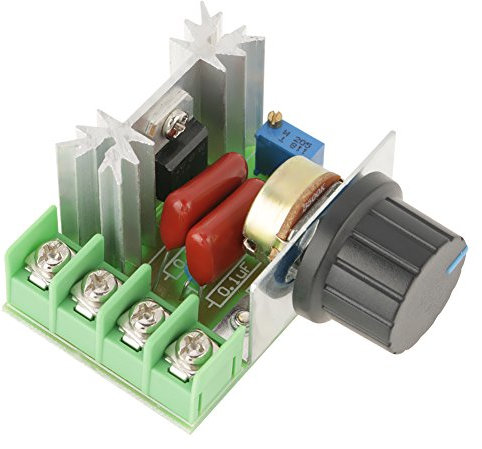 Regolatore di Tensione Regolabile AC 50-220V 2000W 25A AC Regolatore di Velocità Regolabile LED Dimmer