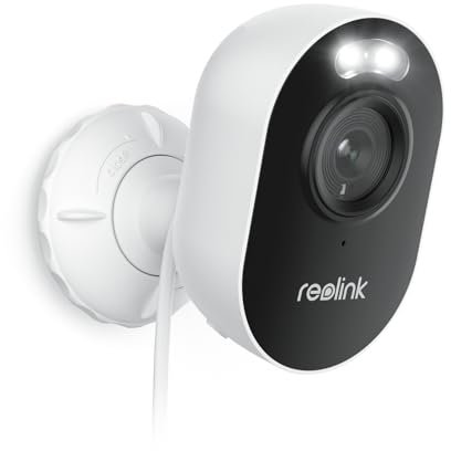Reolink Lumus-2K 4MP Überwachungskamera Aussen mit Spotlights, 2,4/5GHz Dualband WLAN, Plug-in, smarte Person/Fahrzeug/Tiererkennung, Sofortwarnungen, Außenkamera mit Echtzeit-Gespräch