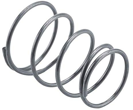 Lot de 5 têtes de débroussailleuse pratiques en métal de qualité supérieure avec ressorts de rechange pour pièces universelles de débroussailleuse.