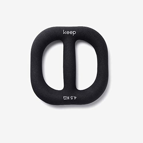 Kettlebells AGYH Schwarz Multi Ring Hantel Kettle, for Männer Und Frauen Home Gym Trainingsgeräte Shaping Körper, 2.5kg-4.5kg (Size : 4.5kg Black)