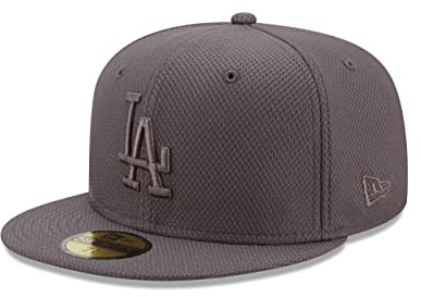New Era Los Angeles Dodgers MLB Diamond Era Graphite 59Fifty Basecap - 7 1/2-60cm (XL)