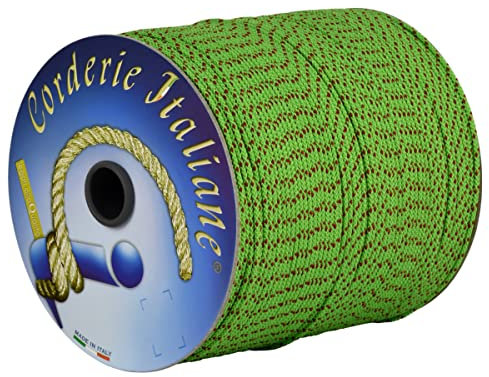 Corderie Italiane 006075257 Cordino edilizia extra verde flu 2 mm - 50 mt