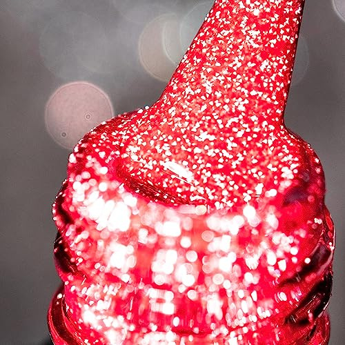 BURANO Reflektierendes Diamant-Nagel-Glitzer-Gel – glitzernde Sommerfarbe holografischer Glitzer – glänzender Gel-Nagellack, 7,3 ml UV-Lampe erforderlich, SZ4