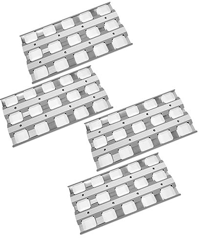 Boloda Keramik-Brikett-Flammenbändiger-Set für C2-Modell, 91,4 cm, 4 Stück, Heizplatten für Coyote Grill-Ersatzteile