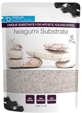 Aqua Natural Iwagumi Sand - Colorado 7.7lb - Ultra Premium Substrate for aquascaping, Aquariums, vivariums and terrariums