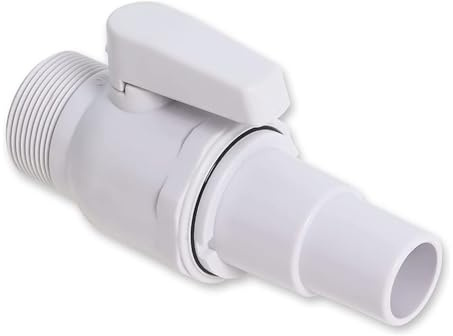 Nexoria Absperrhahn Für Pools, Pool Schlauchadapter Ersatz-Universal-Schlauchadapter Pool Absperrhahn Schlauchadapter Pool Filter Pumpe Schlauch Adapter Pool Zubehör Für Poolpumpe, Filter (1pc)