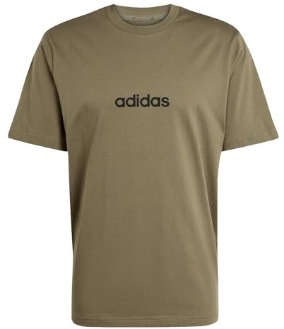 adidas Herren Essentials LINEAR Single Jersey Tee