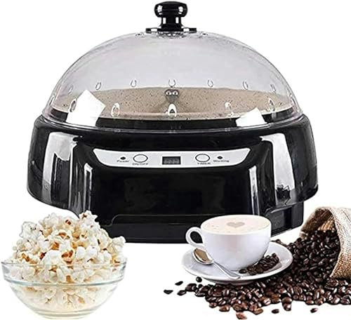 Electric Coffee Bean Roaster - Capacity 500g, Roaster With Automatic Temperature Adjustment, With Timing Function, Uniform Heating, Suitable For Roasting Coffee, Beans, Peanuts
