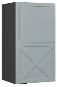 Vicco Hängeschrank Fame-Line, Hellblau-grau, 40 cm, zur Kombination mit weiteren Modulen der Fame-Line Serie