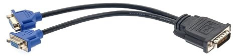 NUOBESTY Adattatore Vga da Vga Cavo Converter da Maschio Femmina per Collegare Due Display Compatibili Schede Video Porta