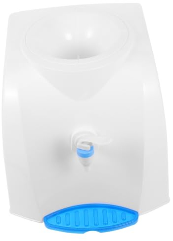 FUNNETOYU Dispensador Portátil de Agua Fría para Encimera Pequeño y Resistente con Grifo para Botellas de Agua y Actividades como Camping y Picnic