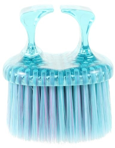 MUSISALY Barber Neck Duster Bürste aus Robustem Kunststoff Vielseitiger Friseur haarstaubpinsel für Bartstyling Gesichtsreinigung und Haarschneiden Tragbar und Einfach zu Reinigen für
