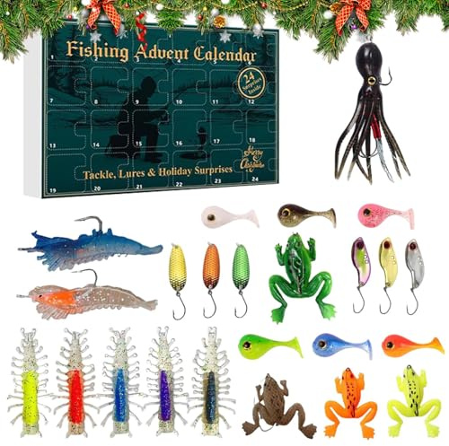 Fiskelockbete Adventskalender 2025 2025 Jul Fiskeutrustning