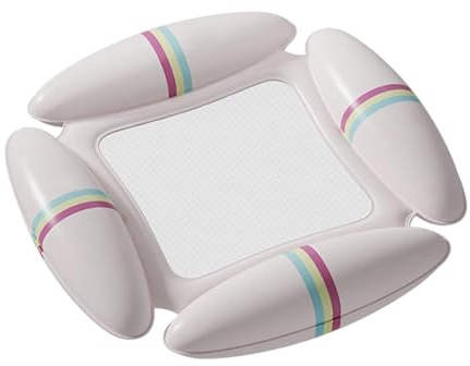 Poolflöten för vuxna,Uppblåsbar PVC-stol - Ergonomisk nackstöd vattenliggare för vuxna - män pappor mammor sommar party solbad sjö