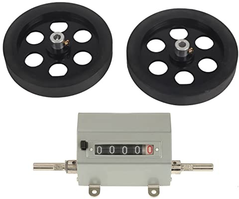 Zähler Längenzähler Rolling Wheel Digits 0-9999.9 Messlänge Max Speed 350 U Min Grau Reset