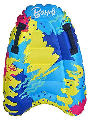 DUBENS Kid Outdoor Aufblasbare Surfbretter Tragbare Bodyboards Sicheres Licht Einfach Tragen Lernen Schwimmen Paddel Surfen Wassersportgeräte für Kinder Kid Frauen Männer