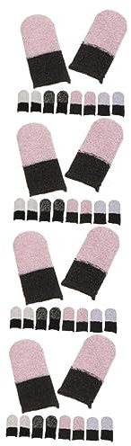Toddmomy 20paare Gaming Finger Sleeves Anti-rutsch Atmungsaktive Touchscreen Fingerabdeckungen Für Optimale Spielkontrolle Teiliges Für Gamer