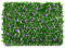 Pannelli espandibili for traliccio da giardino, schermatura for recinzione da giardino con edera artificiale e fiori viola, schermo for la privacy espandibile decorativo in finta edera, sfondo verde f