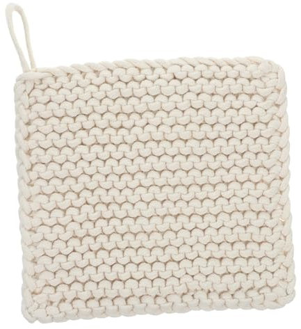 COLLBATH Sottobicchiere Quadrato in Tappetino Isolante per Tazza e Pentola Design Fatto Adatto per Occasioni Diverse Copritazza Decorativo da 19cm