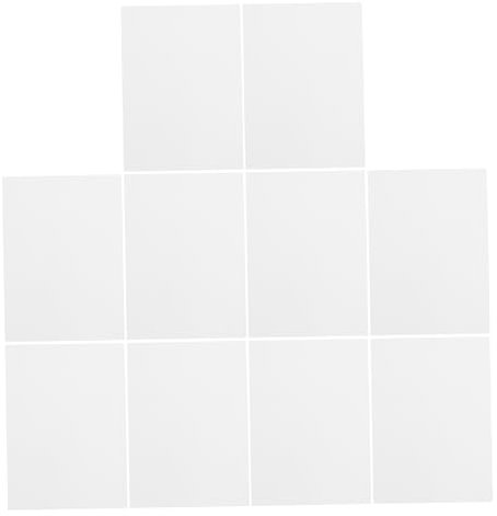 ULDIGI 10 Stück Schrumpffolie Kunststofffolie Zum Schrumpfen Laminierfolie Bastelmaterial Schrumpfpapier Laminierfolie Schrumpffolienblatt Kunststofffolie Schrumpfbare Kunsthandwerke