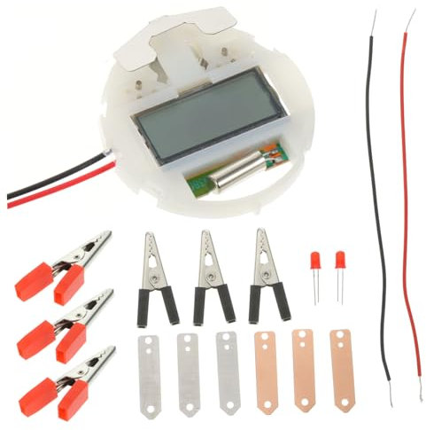ADOCARN Selbstgemacht Obst Batterie Wissenschaftsset für Schüler Kartoffeluhr Experiment Kit Kreatives und Lehrreiches Science Kit für Zuhause und Schule
