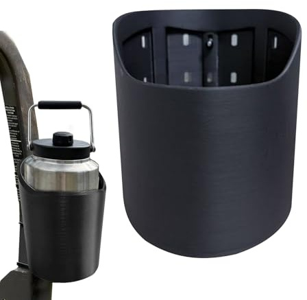 GkgWuxf Portabicchieri magnetico – Porta bicchieri magnetici – Organizzatore di stoccaggio antivibrazione montabile 1,4 l 1,5 l 1,9 l per auto barca trattore