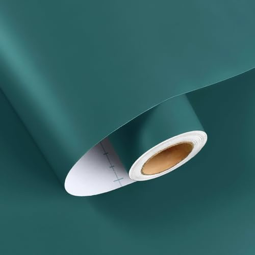 HotDecor tapet stenblå dekorativ folie möbelfolie självhäftande film kök väggtapeter vardagsrum blå folie för köksskåp bord petrol tapet barnrum självhäftande film möbler 40 cm x 200 cm