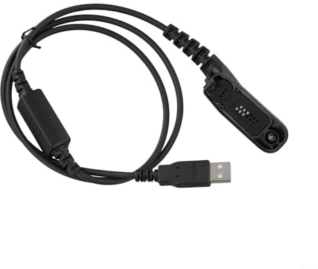 NiuLumea Cavo di programmazione USB per Motorola DP4800 DP4801 DP4400 DP4401 DP4600 DP4601, connettore coassiale per programmazione radio bidirezionale