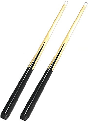 Billard-Queue, 2 Stück Kinder Kurze Billardstange Handgefertigter Snooker-Tischqueue Indoor 50-122 cm Eschenholz-Billard-Queues für Kinder, 50 cm