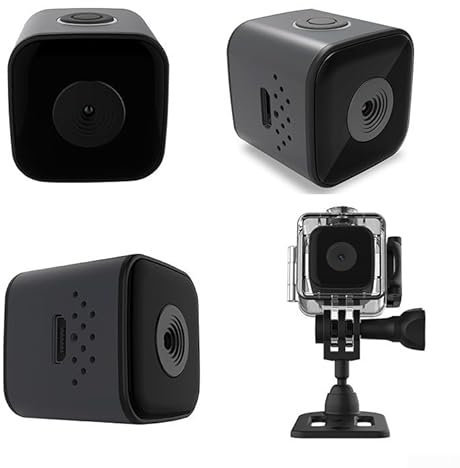 di telecamere di Sicurezza per Esterni, Telecamera di sorveglianza IP Domestica Senza Fili per Visione Notturna, sensore di Movimento, SQ28